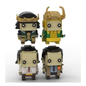 MOC Custom Marvel Loki TV series Brickheadz