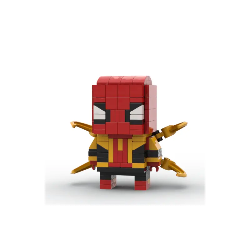 MOC Custom Marvel Spider man Iron Spider Suit