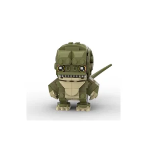 MOC Custom Marvel The Lizard Brickheadz