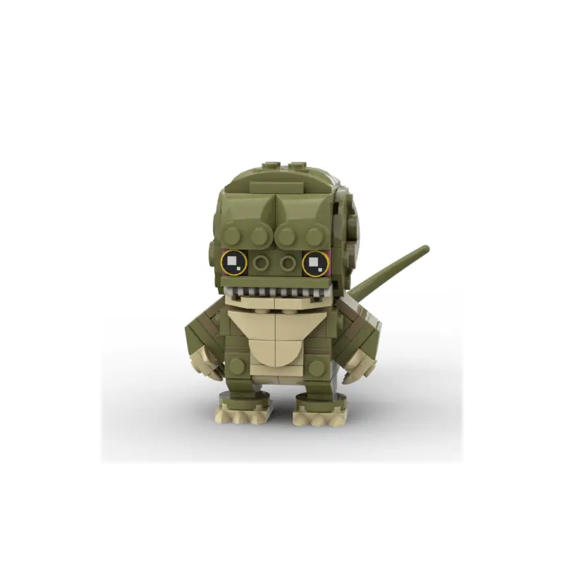 MOC Custom Marvel The Lizard Brickheadz