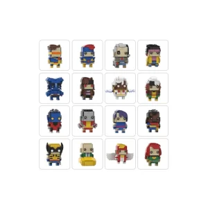 MOC Custom Marvel X-Men BrickHeadz