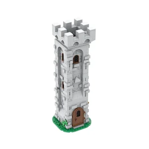 GOBRICKS MOC 134714 Lion Knight Watch Tower