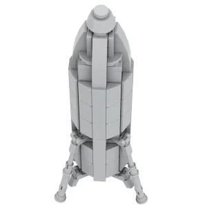 GOBRICKS MOC 146657 SpaceX Starhopper
