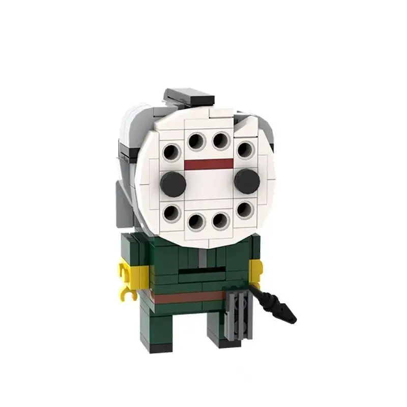GOBRICKS MOC 168010 Jason Voorhees Brickhead (Pt6)