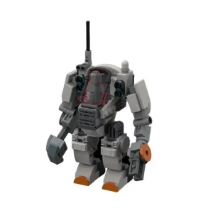 GOBRICKS MOC 171661 Beefed-up city space construction mech