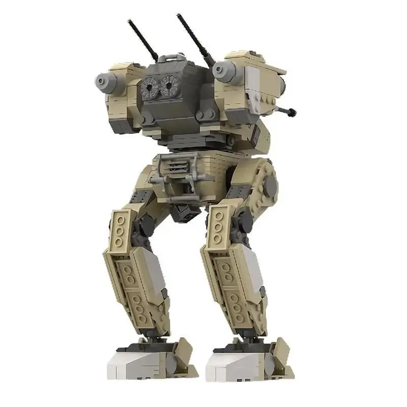 GOBRICKS MOC 171663 Flea Battlemech (desert camo)
