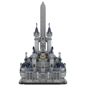 GOBRICKS MOC 177207 Final Fantasy IX Alexandria Castle