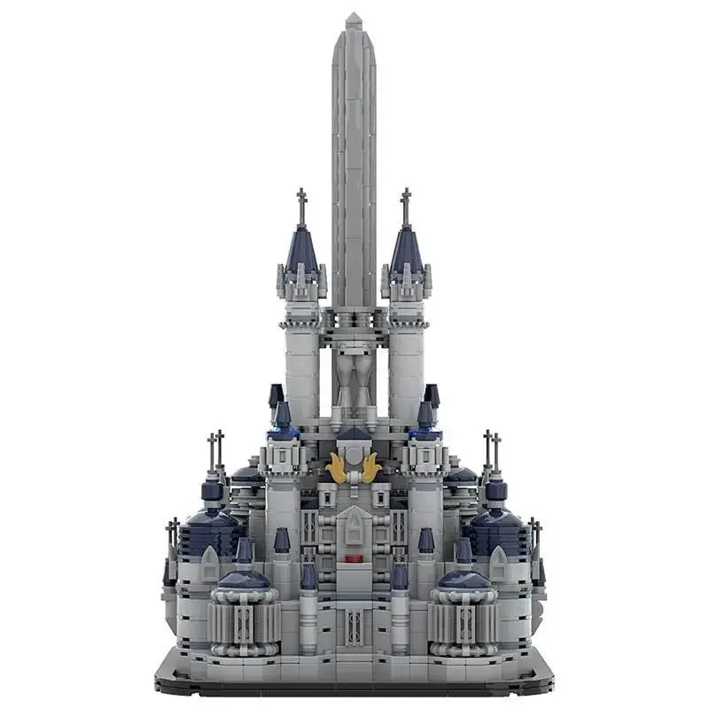 GOBRICKS MOC 177207 Final Fantasy IX Alexandria Castle