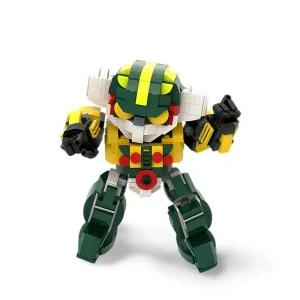 GOBRICKS MOC 180753 JEEG ROBOT