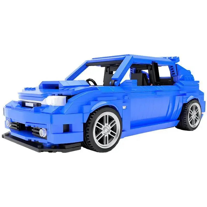 GOBRICKS MOC 50603 Subaru Impreza WRX STI Hatchback (GRB)