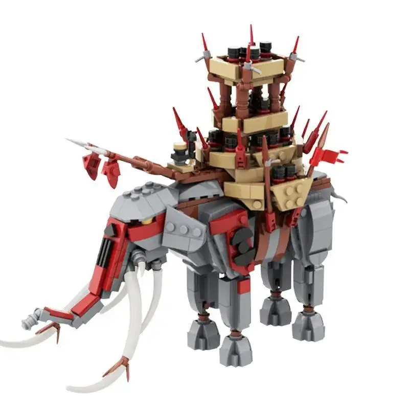 GOBRICKS MOC 76558 Mumakil Oliphant