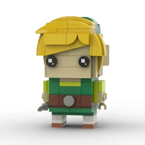 GOBRICKS MOC 79861 LINK (The Legend of Zelda: Four Swords Adventures)