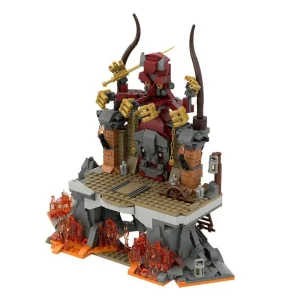 GOBRICKS MOC A1349 Raiders of the Lost Ark Scene