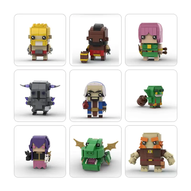MOC Clash of Clans Brickheadz