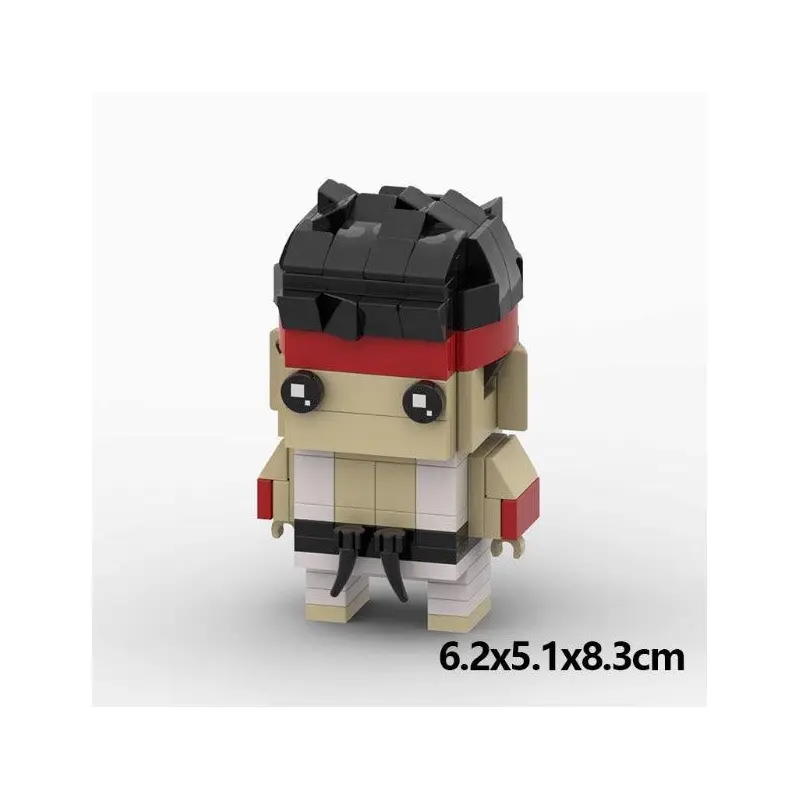 Street Fighter 2 MOC Brickheadz