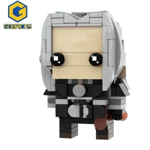 MOC-96298 Geralt of Rivia Brickheadz MOC - Netflix The Witcher