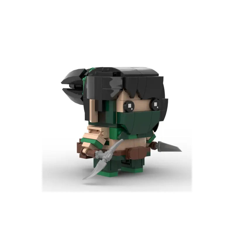 MOC Akali Champion LOL - BrickHeadz Toy