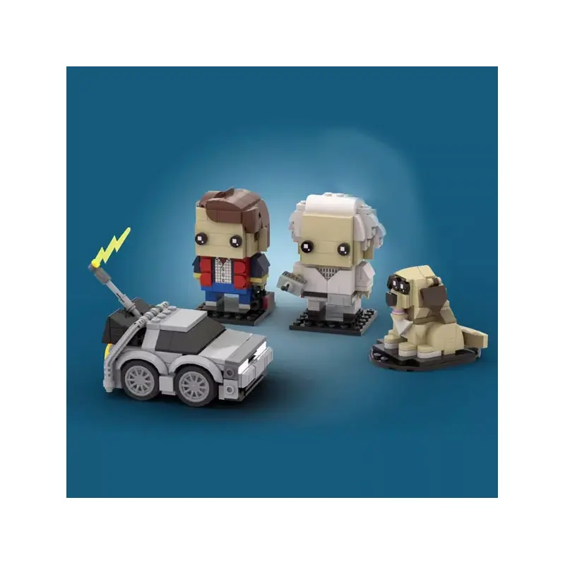 MOC Back To Future Brickheadz