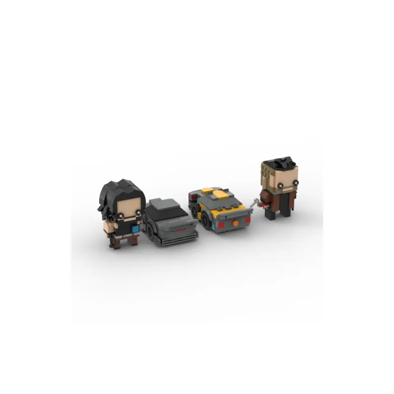 MOC Cyberpunk 2077 - Brickheadz Size