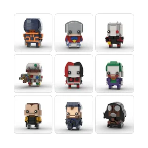 MOC DC Suicide Squad Brickheadz
