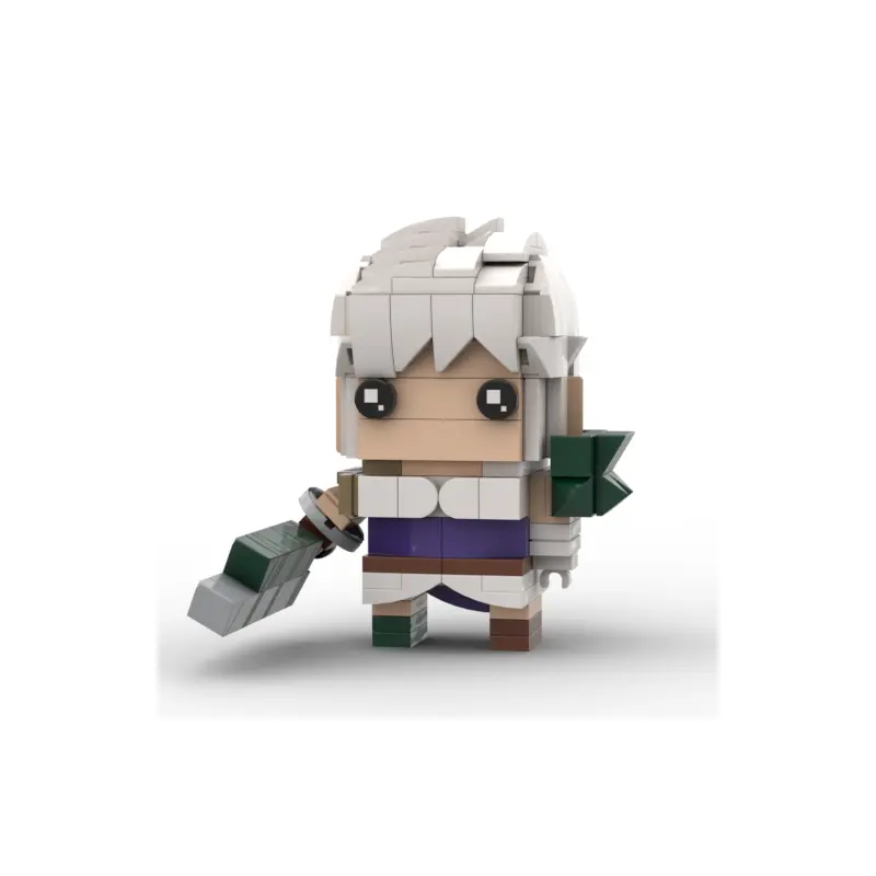 MOC Riven Champion LOL - BrickHeadz Toy