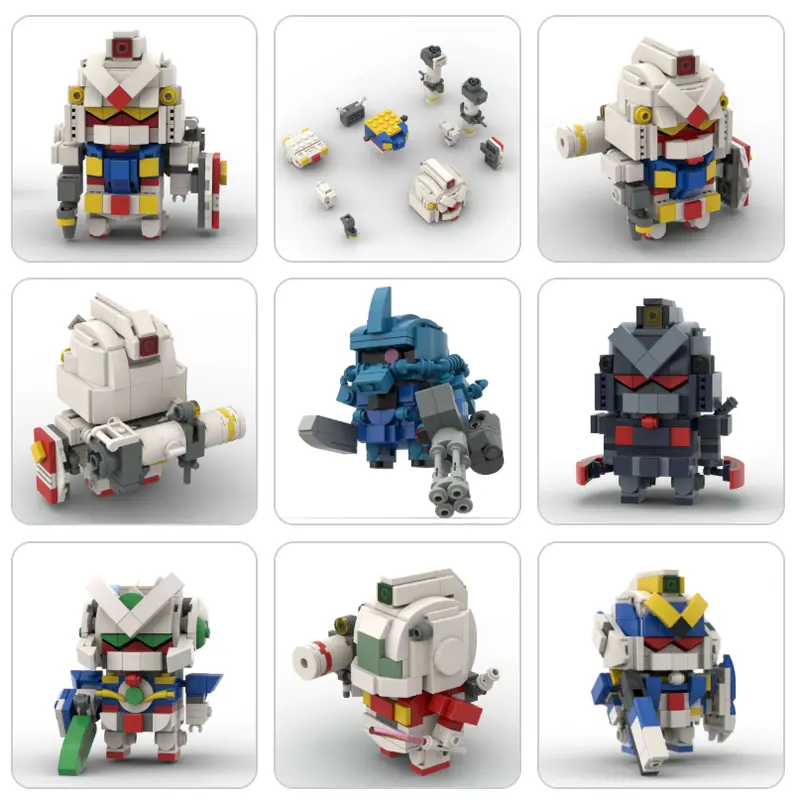 MOC SD Robot Brickhead Size