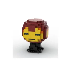 Pixel Iron man Helmet MOC