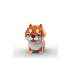 Shiba Inu - Dog - MOC Cube Animal Bricks
