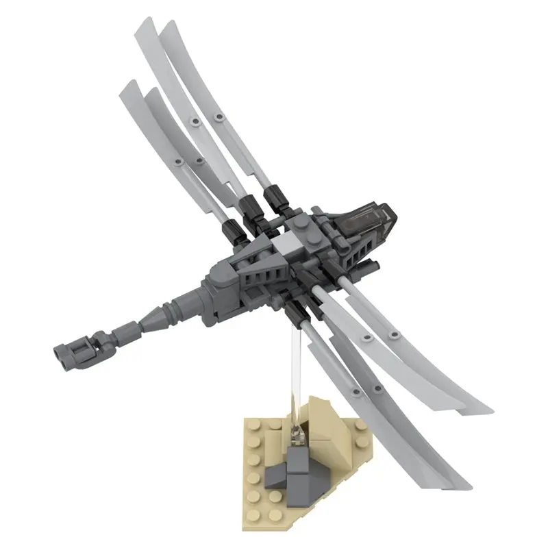 Dune Sandworm and flapping wing machine-small flapping wing machine (design)