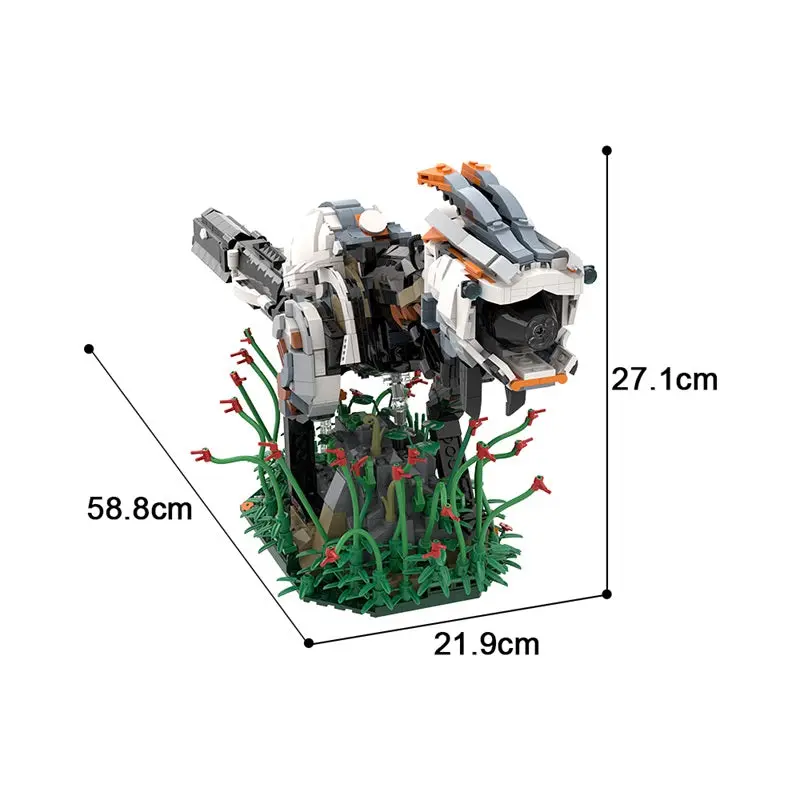 Horizon Zero Dawn C Red Eye Observer (Blue, White and Gray Edition) (Design)