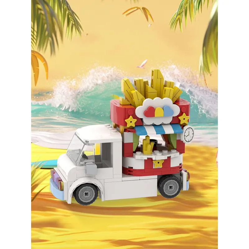 French fries dining truck (design)