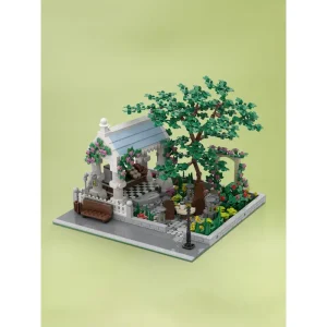 MOC-187755 Modular Garden with Coffee Shop