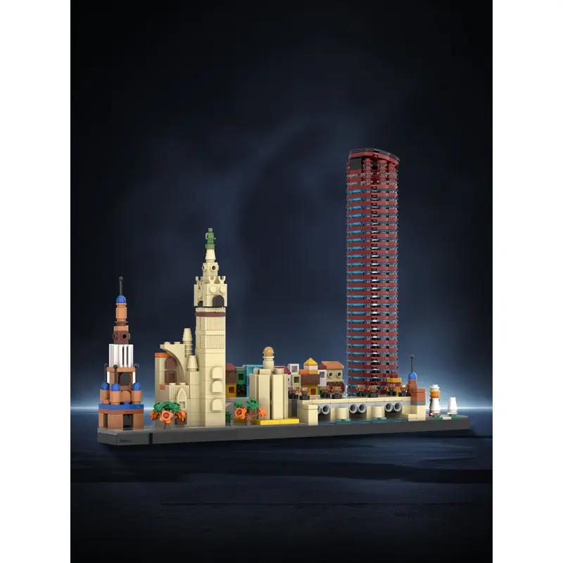 MOC-192743 Seville Skyline Architecture Series