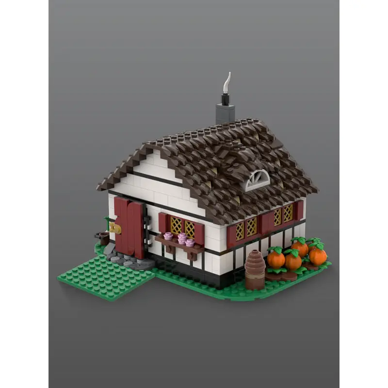 MOC-192756 Old Medieval Farmhouse
