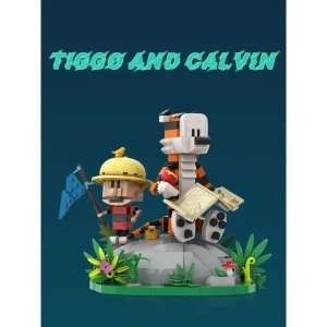 Calvin and Hobbes Grass Edition Calvin and Hobbes (Design) - Tiger Jump
