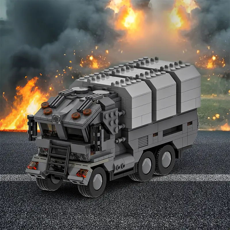 Futuristic Military Truck