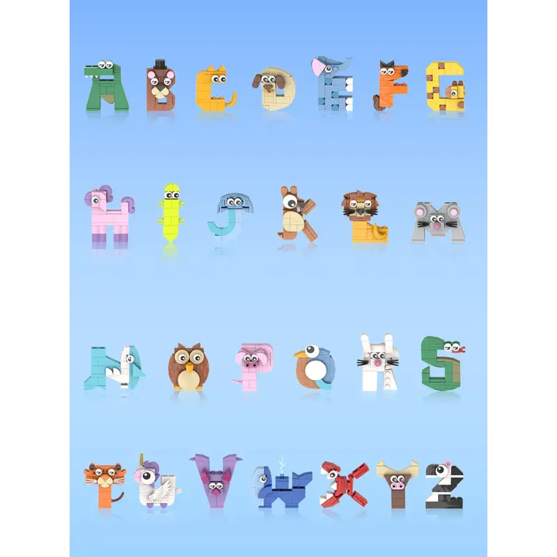 Letter series - animal letters