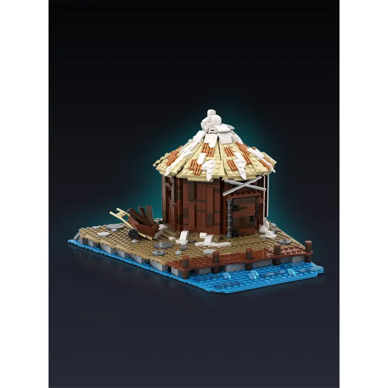 MOC-191948 Storage Hut - Viking Village Expansion