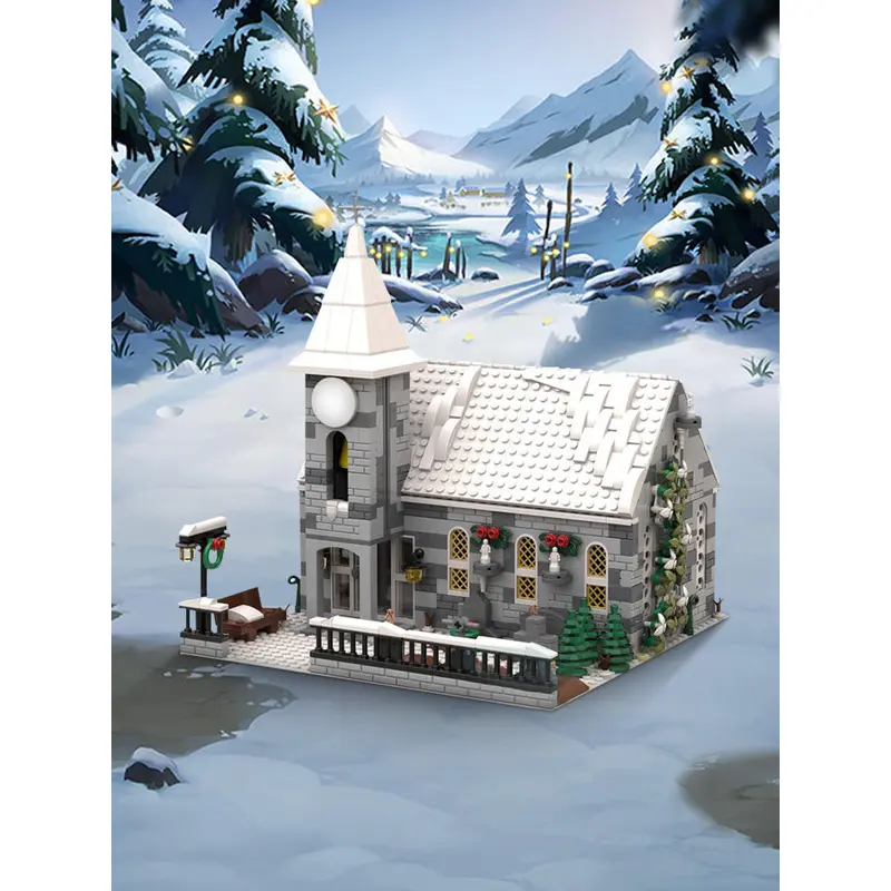 MOC-199733 Winter Village Church