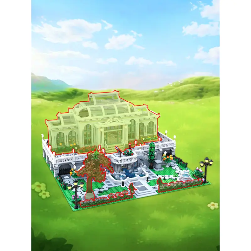 MOC-201703 Grand Botanic Palace Garden