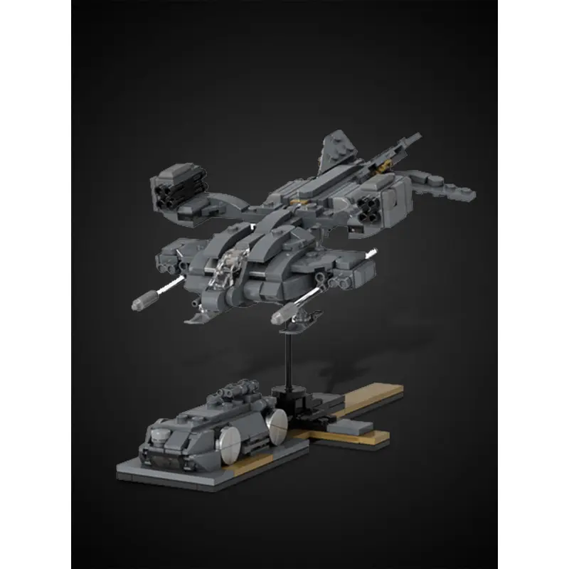 MOC-201904 Micro Size UD-4L Cheyenne Dropship(Landing position)with Nano M577 APC