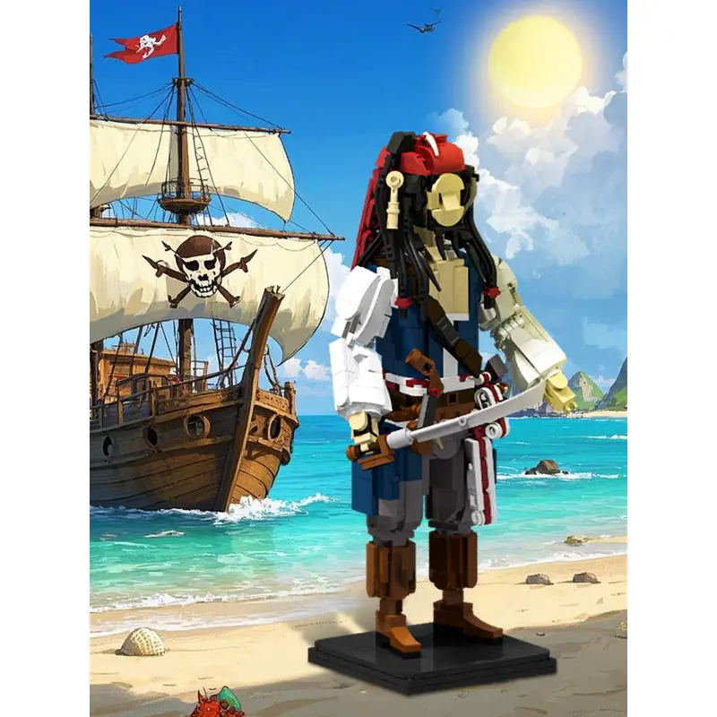 MOC-204804 Captain Jack Sparrow Figurine