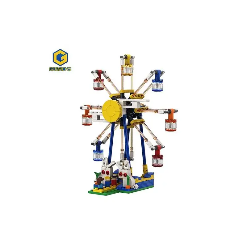 G2010 MOC A0160 Moon Rabbit Ferris Wheel