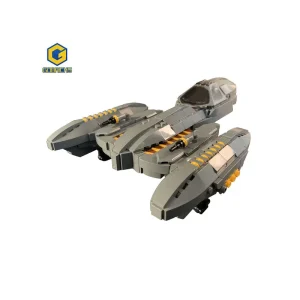MOC-119253 General Grievous's Starfighter - The Soulless One Minifigure Scale