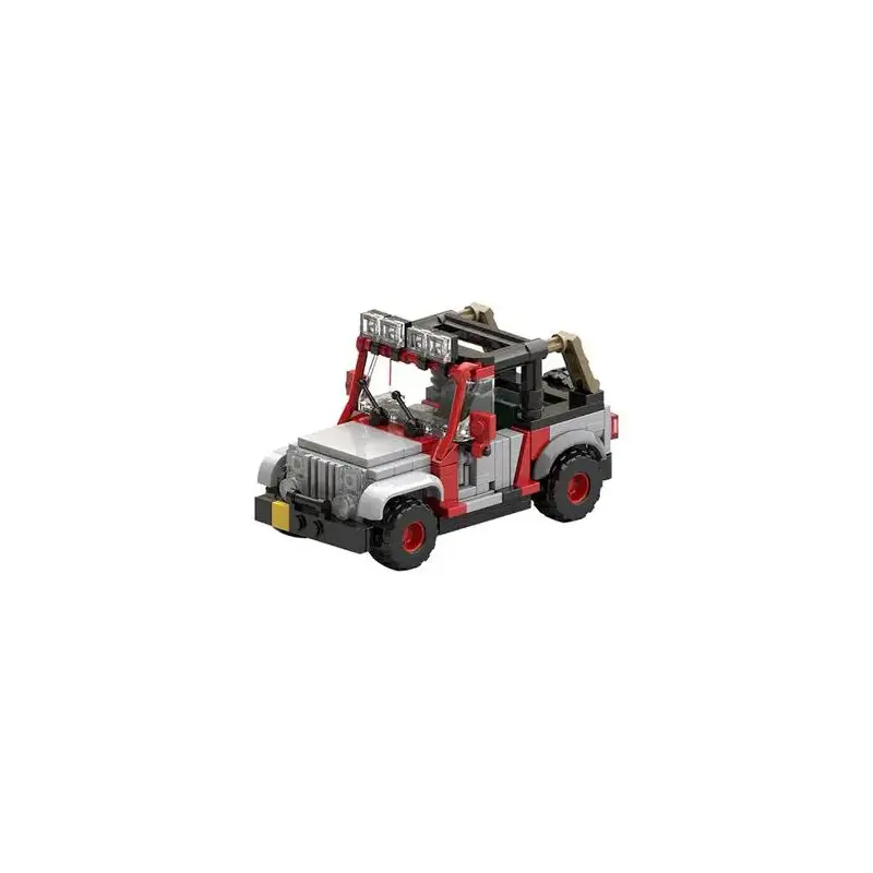 MOC-25926 Jurassic Park Staff Jeep