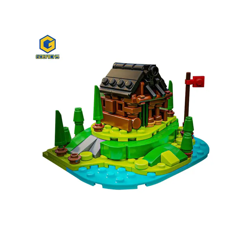 MOC-44417 Microscale Mountain Cabin