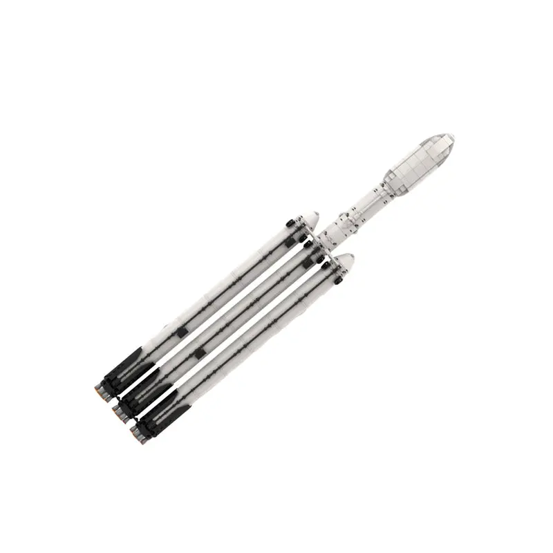 MOC-75766 SpaceX Falcon Heavy [Saturn V scale]