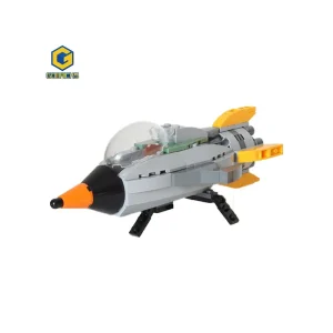 MOC-88424 Retro Space Ship for Retro Spaceman CMF from 2017