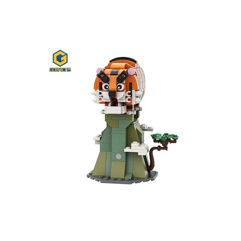 MOC A0164 cute tiger roar