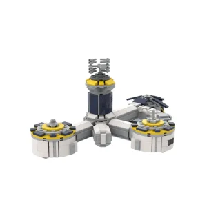 MOC-130781 Jamestown base Season 2 - For all mankind (nanofigure scale)